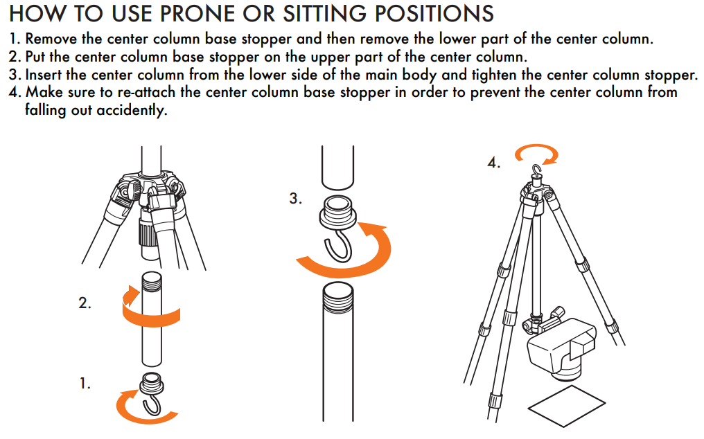 1.1.7 Selection of tripod - Titan User Manual